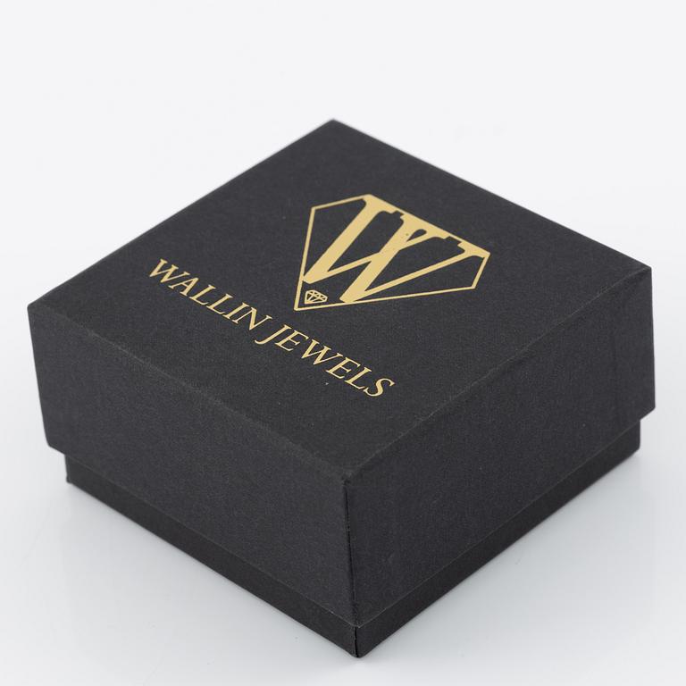 Earrings, 18K white gold with brilliant-cut diamonds.