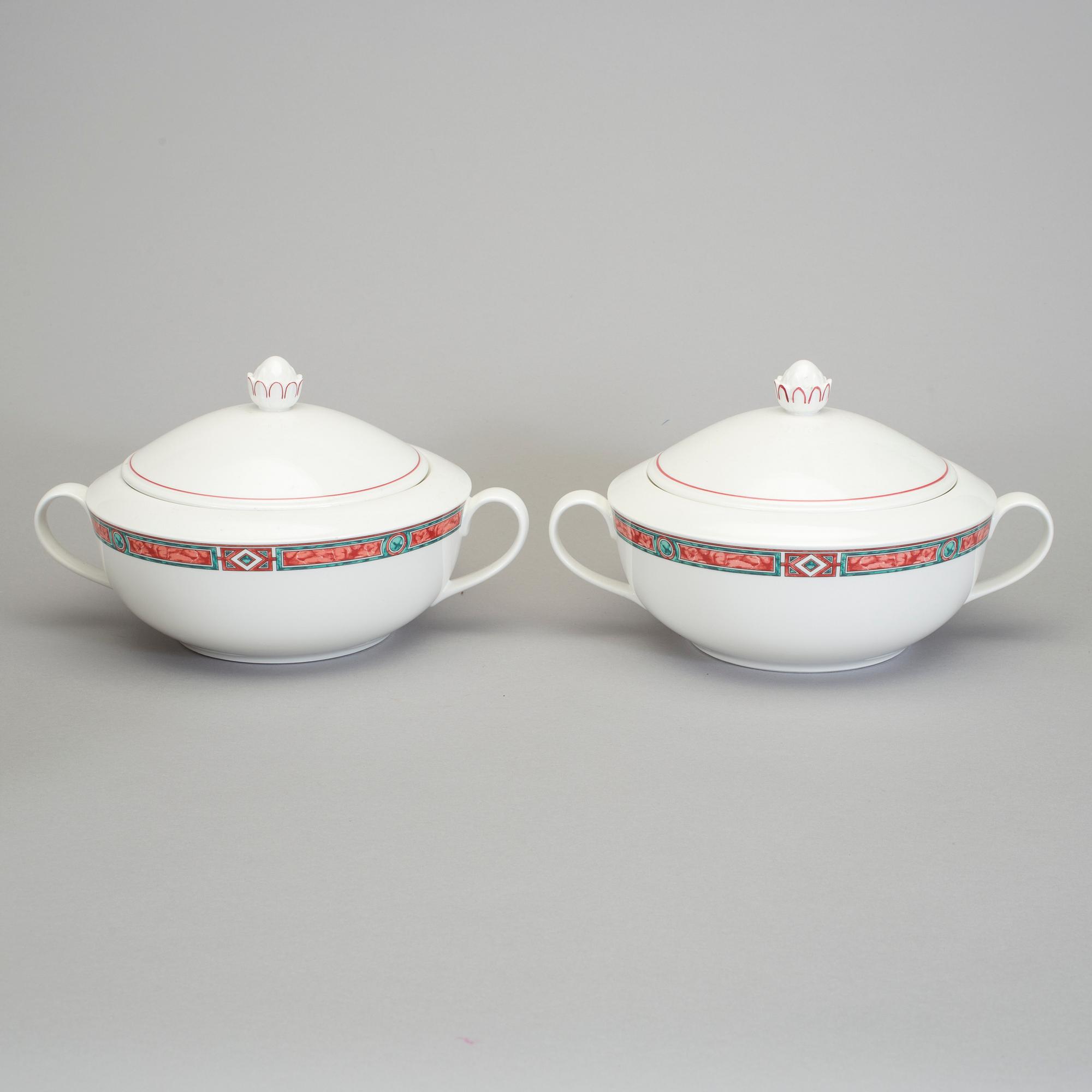 MATSERVIS, 58 delar, porslin, "Rialto", Villeroy & Boch, 1900-talets andra hälft.