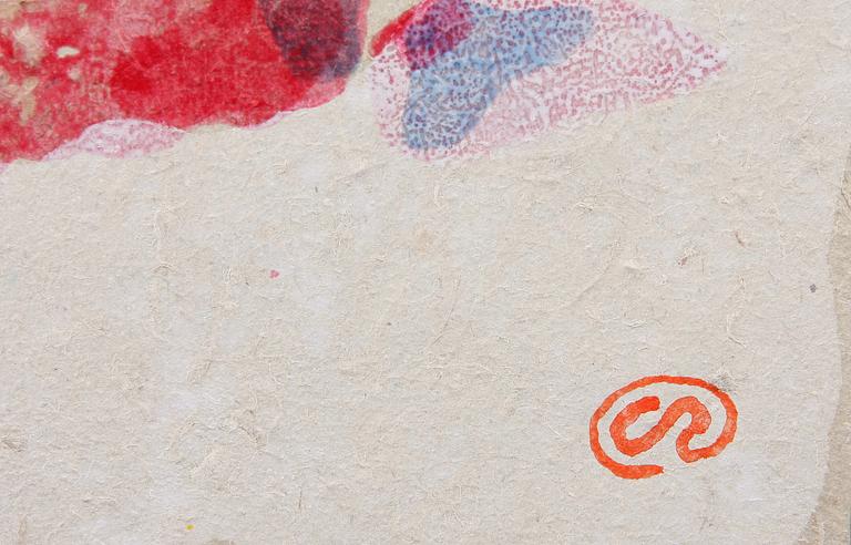LENNART RODHE, färgserigrafi, monogramsign.