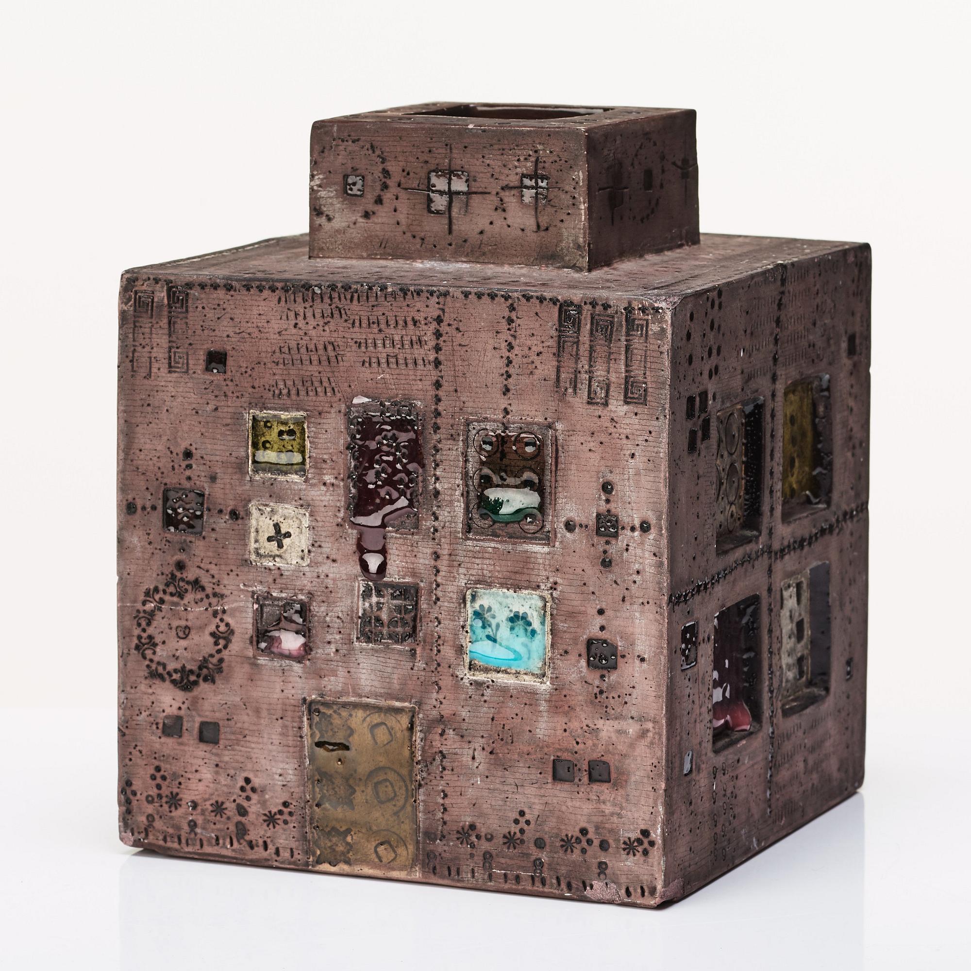 Rut Bryk, skulptur, "City", Finland ca 1960.