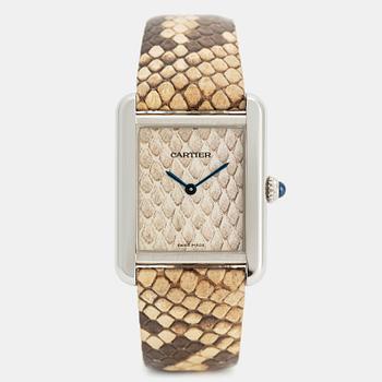 Cartier, Tank Solo, "Python Dial", ca 2015.