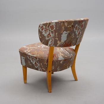 FÅTÖLJ, Lisa-Johansson-Pape, Keravan Puusepät, 1940-luku.