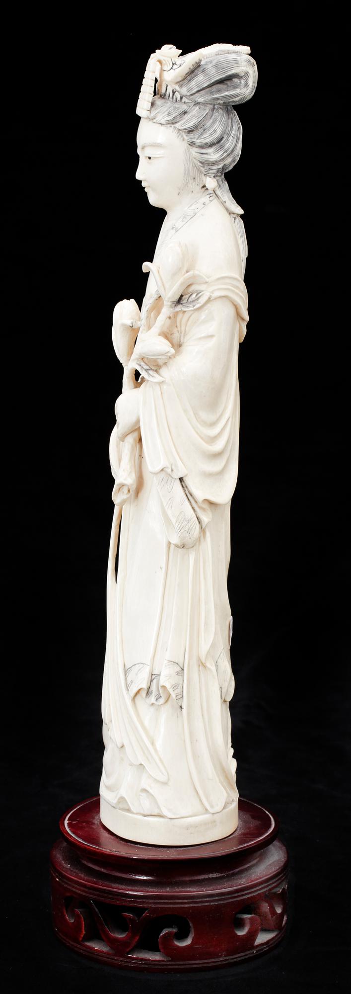 FIGURIN, ben, Kina, 1900-tal.