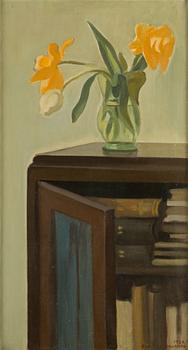 Eero Nelimarkka, Flowers on the bookcase.
