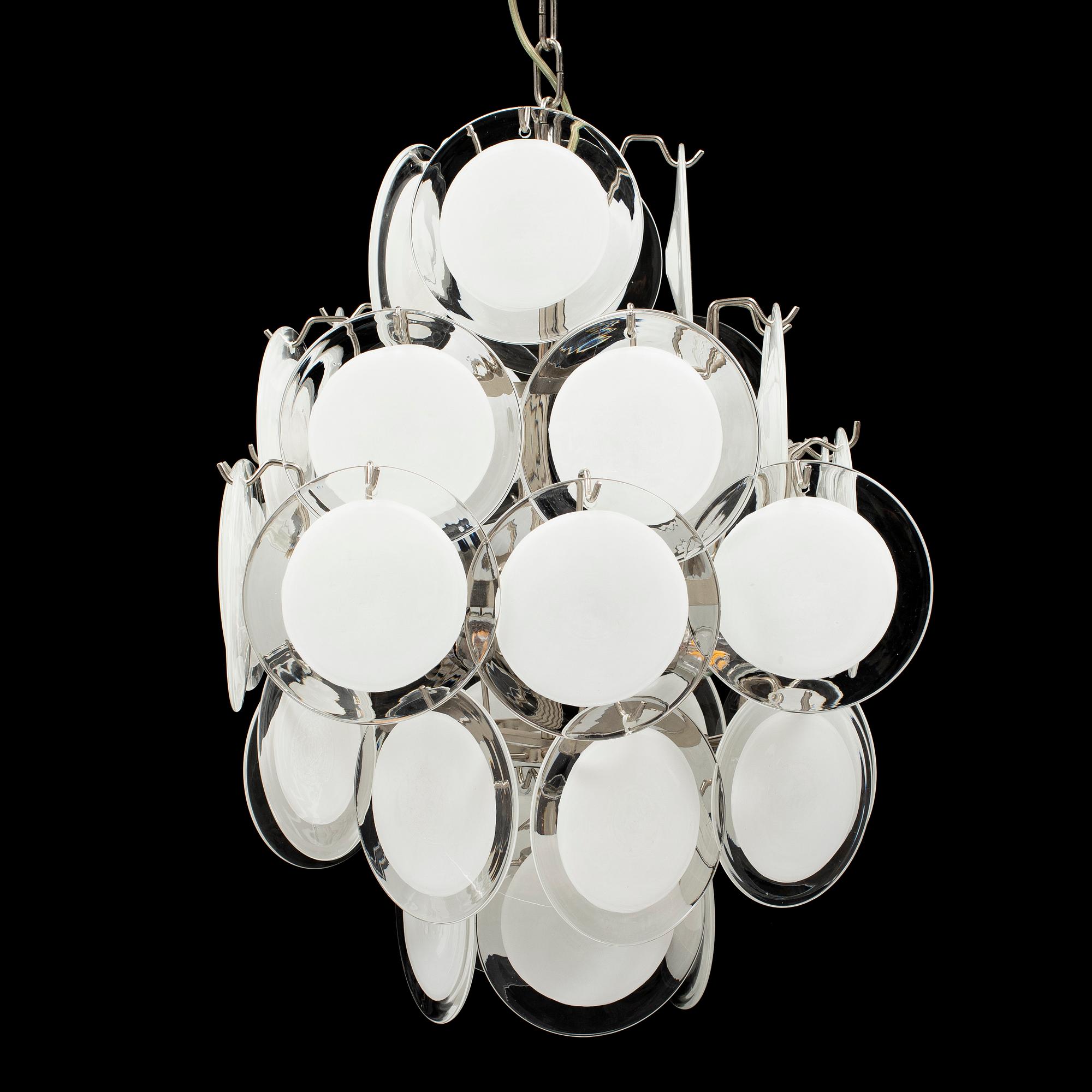 GINO VISTOSI, a ceiling lamp, Murano, Italy, 20th century.