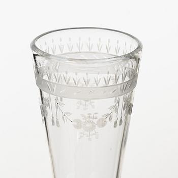 Champagne glasses, 12 pcs, circa 1900.