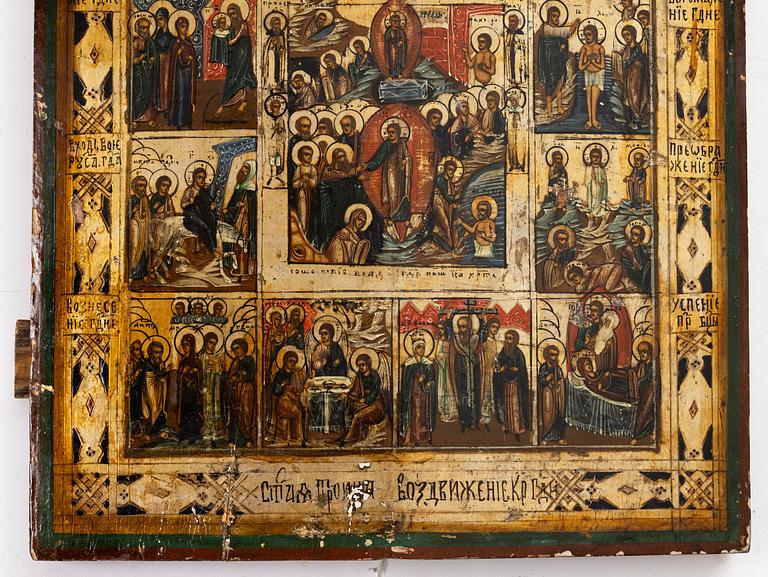 Icon, Russia, 19th century.