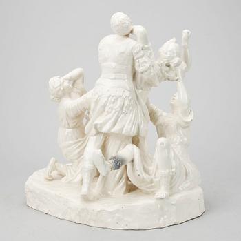 FIGURIN, porlsin, möjl Capo-di-monti, Neapel, tidigt 1800-tal.