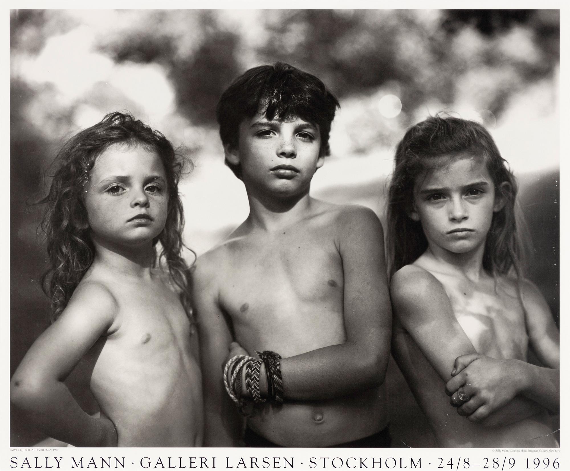 Utställningsaffisch, Sally Mann, 1996.