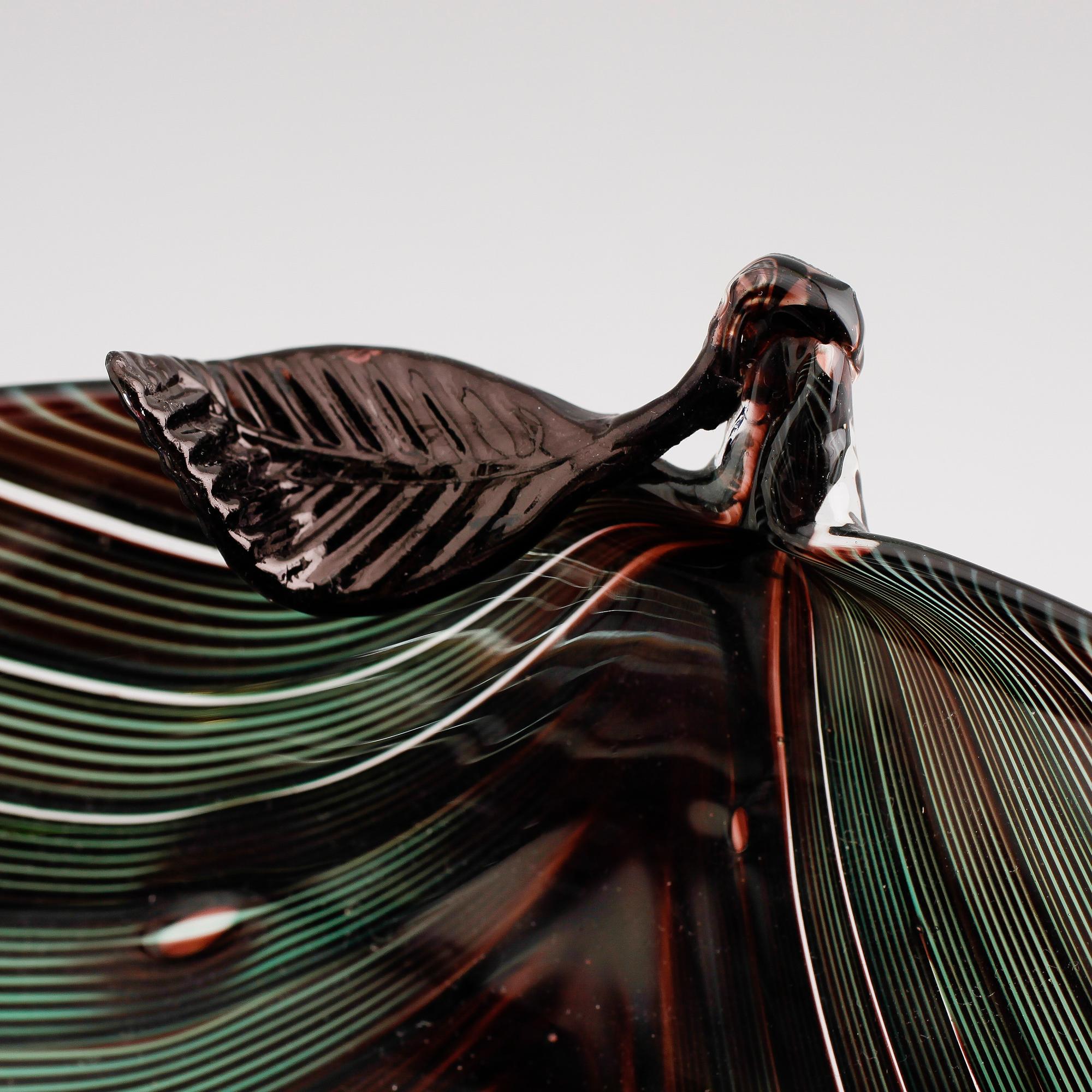FAT, glas, Tyra Lundgren, signerad, Venini, Murano, Italien. formgiven 1938.