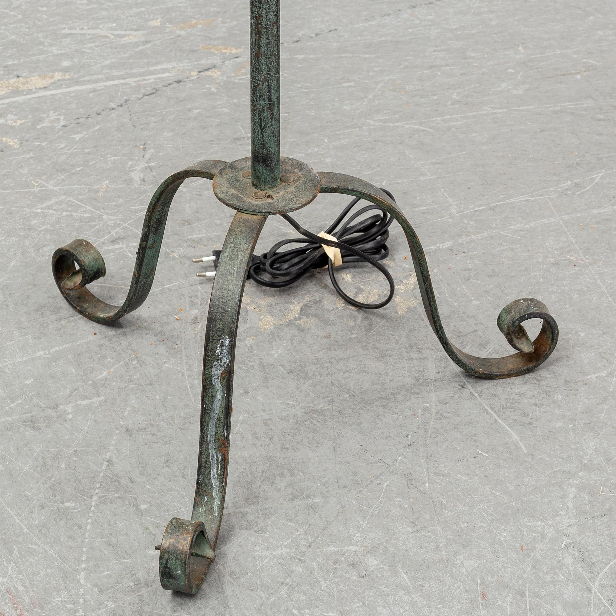 A first half of the 20th century floor light.