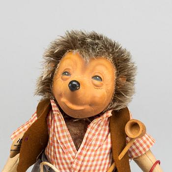 THREE STEIFF HEDGEHOGS, 1950/60´s.