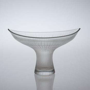 A Tapio Wirkkala glass vase, Iittala, Finland, model 3523.