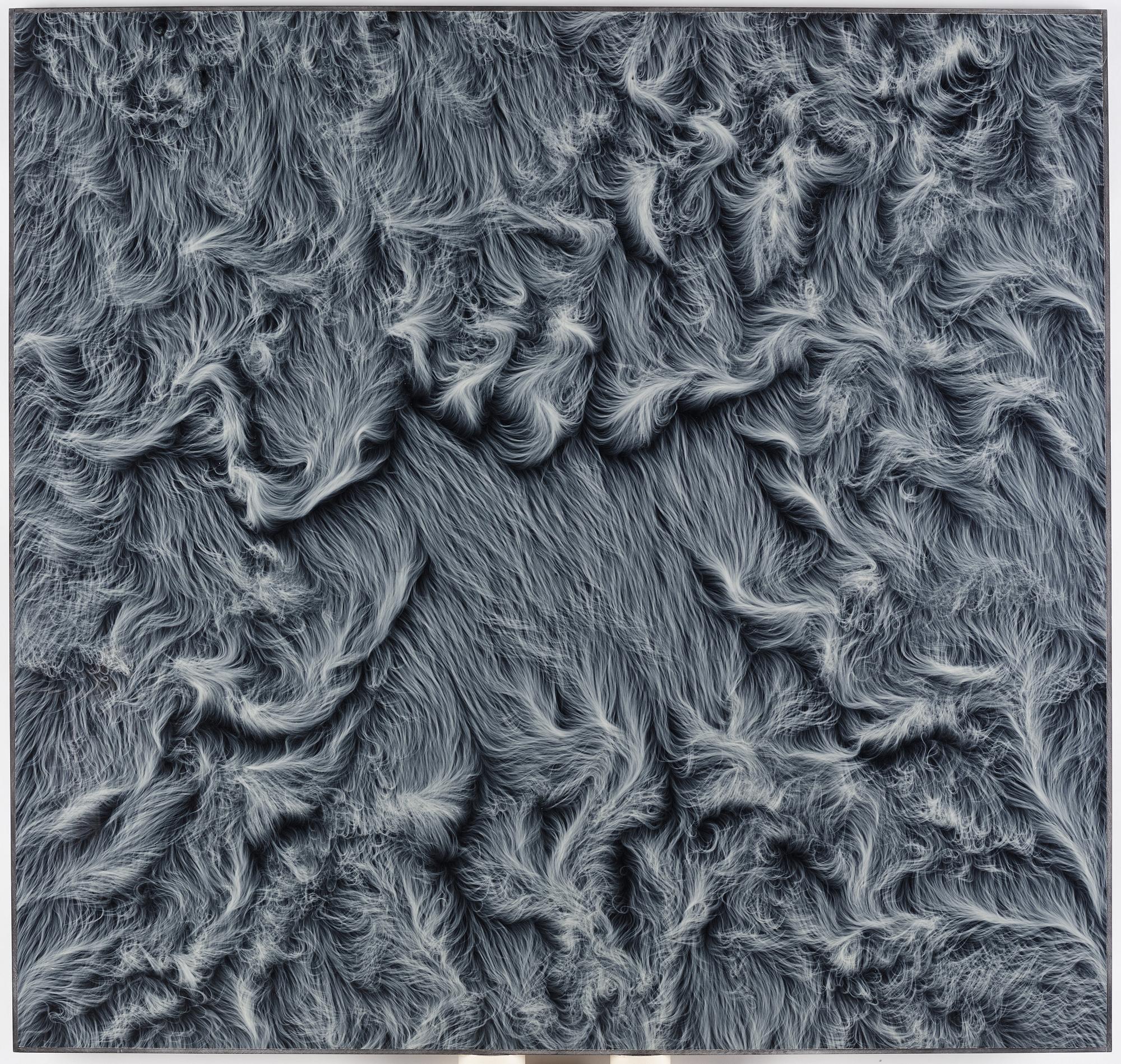 Karl Norin, faux fur, epoxy, foam board, glass fibre, 2014.