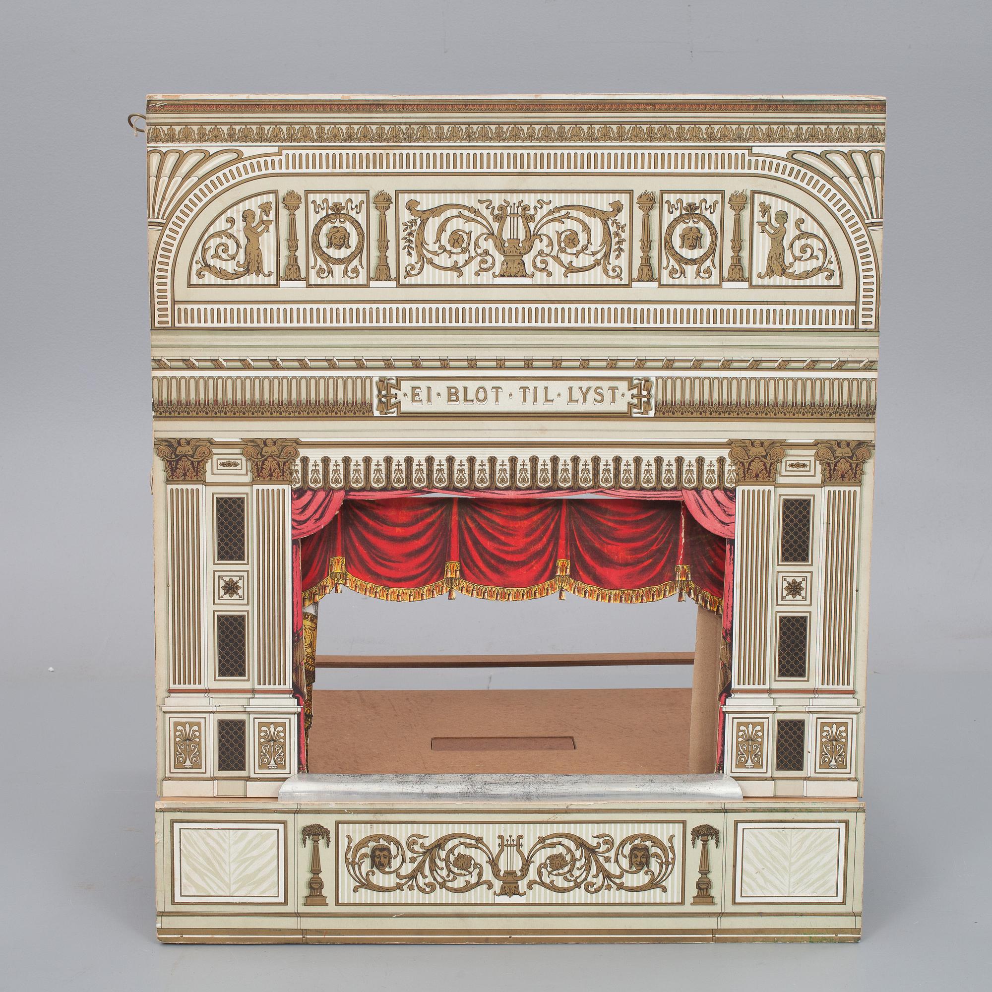 MINIATYRTEATER, Danmark 1900-tal.