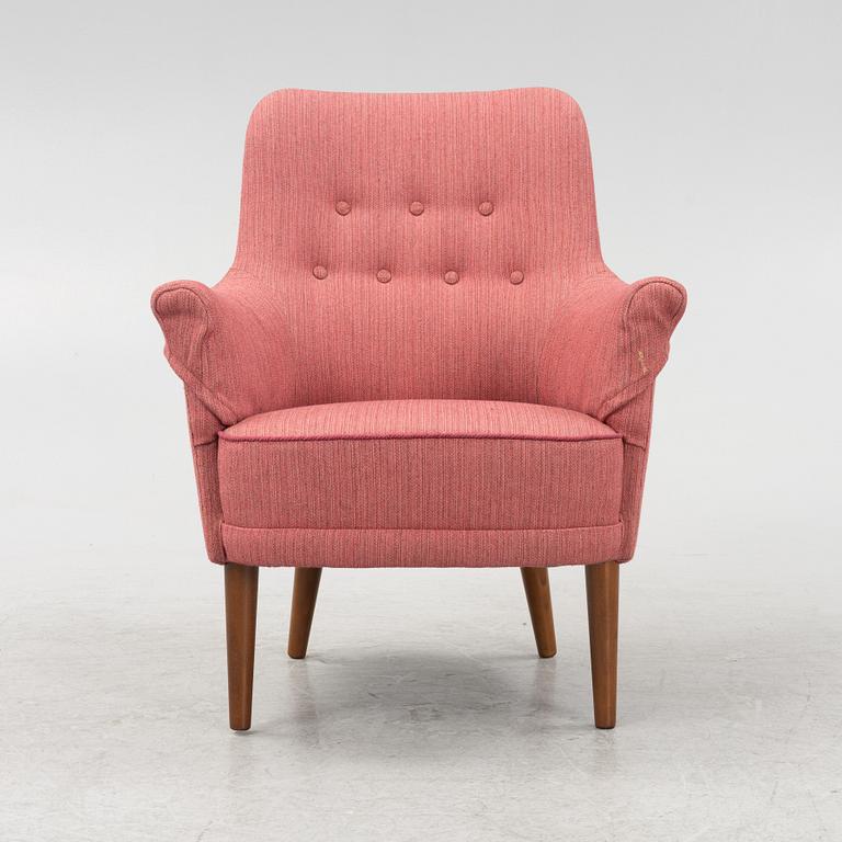 Carl Malmsten, armchair, "Samsas", O.H. Sjögren, second half of the 20th century.
