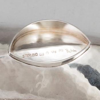 REY URBAN, a sterling silver bowl, Stockholm 1971.