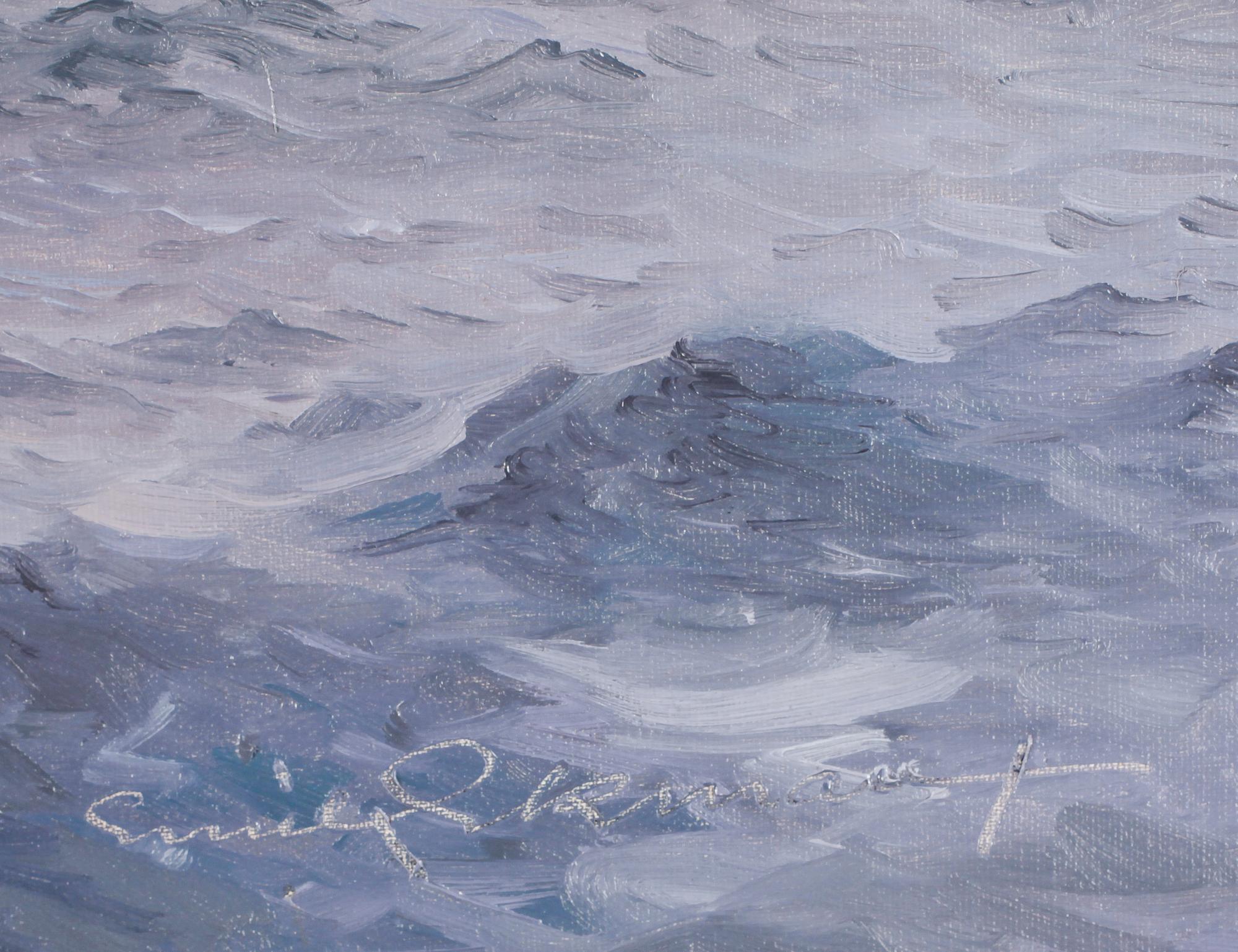 EMIL EKMAN, olja på duk, sign.