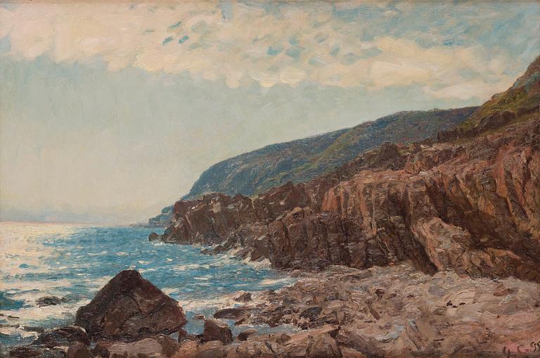 Godfred Christensen, View over Kullaberg.