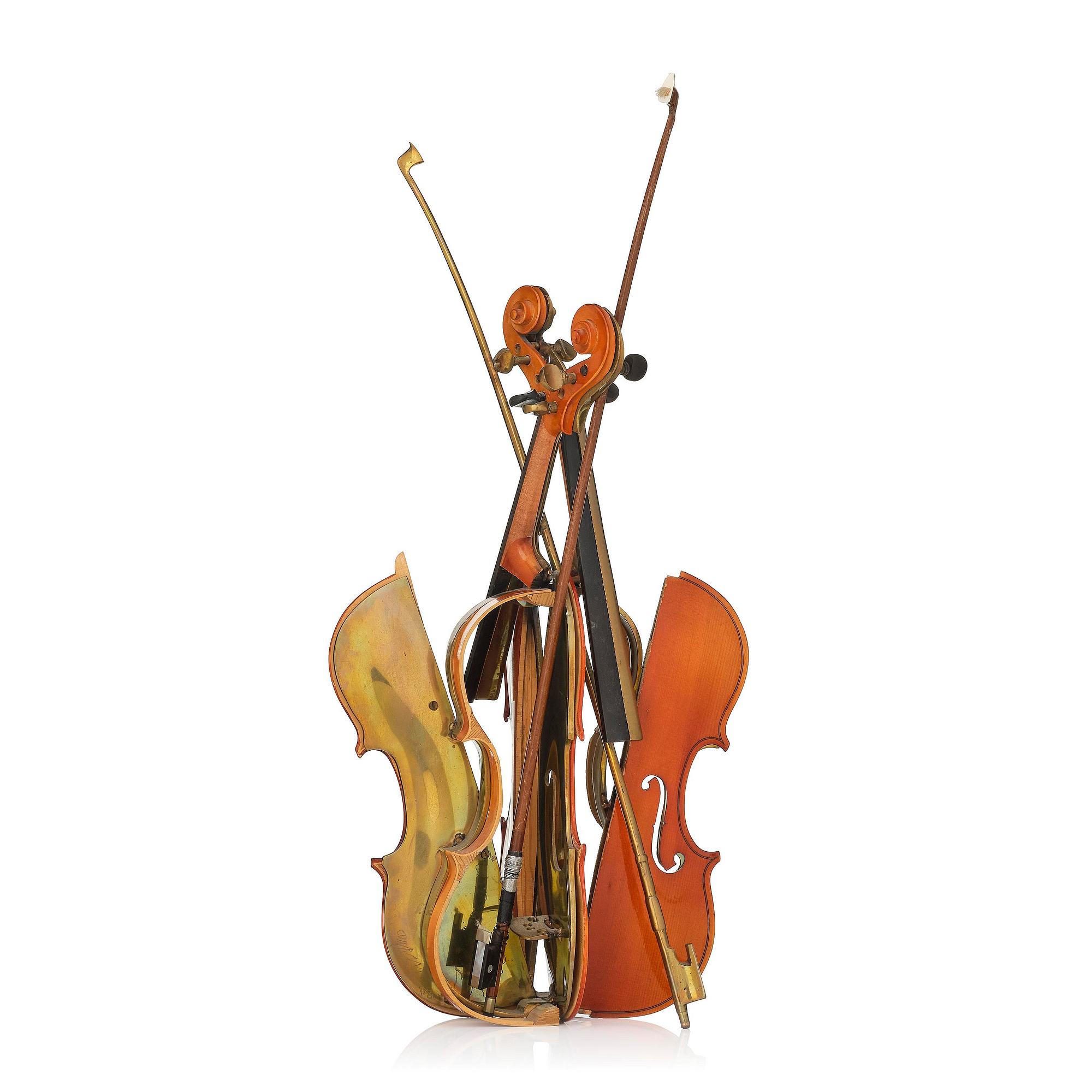 Arman (Armand Pierre Fernandez), "Placato".