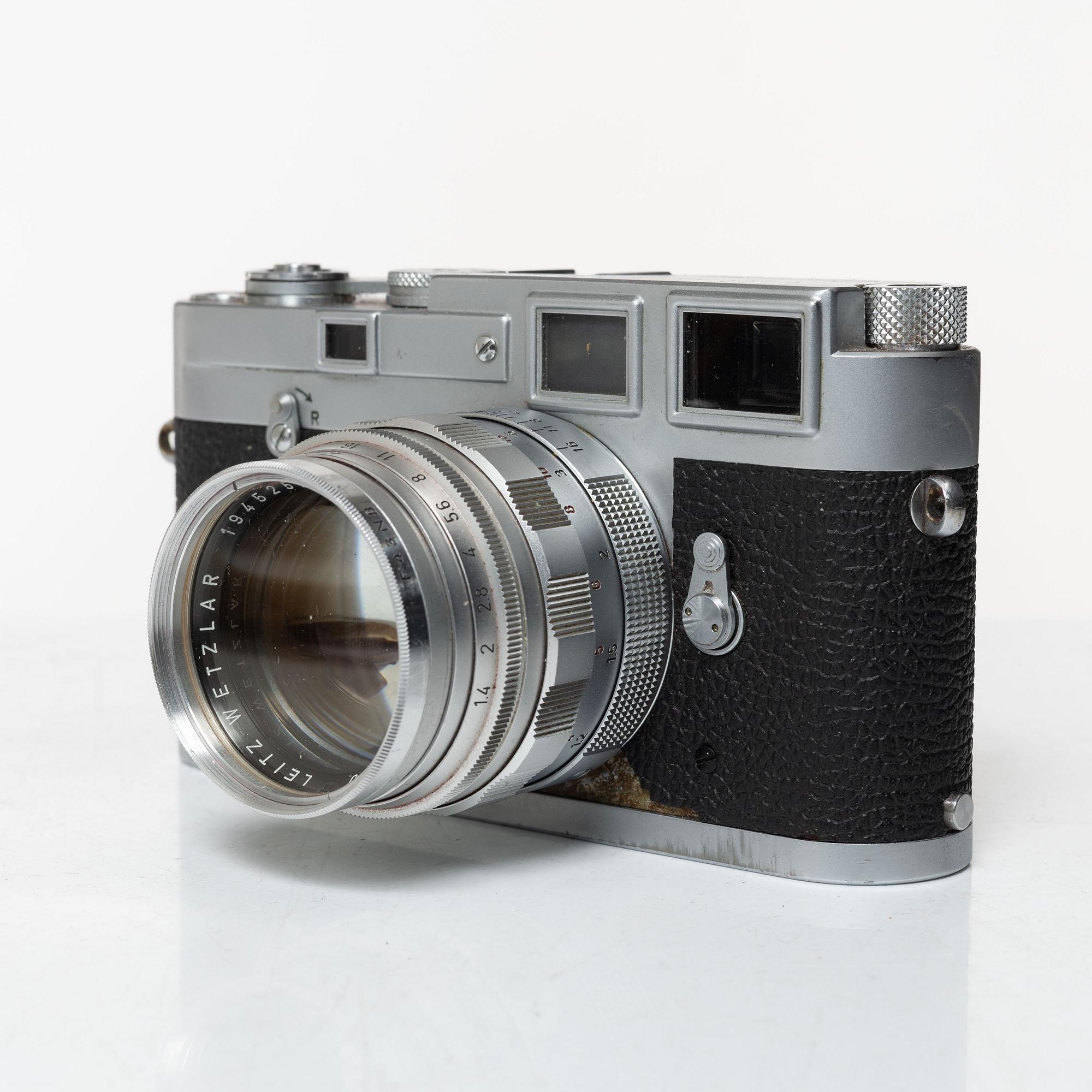 Leica, M3 no. 1001185, 1960.