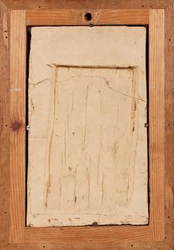 STUCKATUR, gips, daterad 1894.