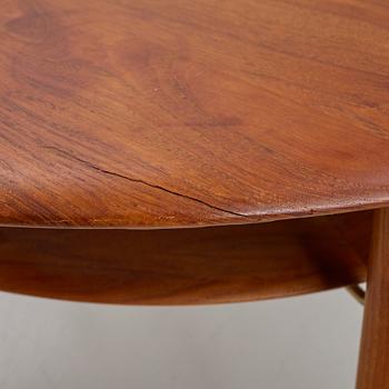 Peter Hvidt & Orla Mølgaard Nielsen, a 'Minerva' coffee table, France & Daverkosen, Denmark, 1950s.