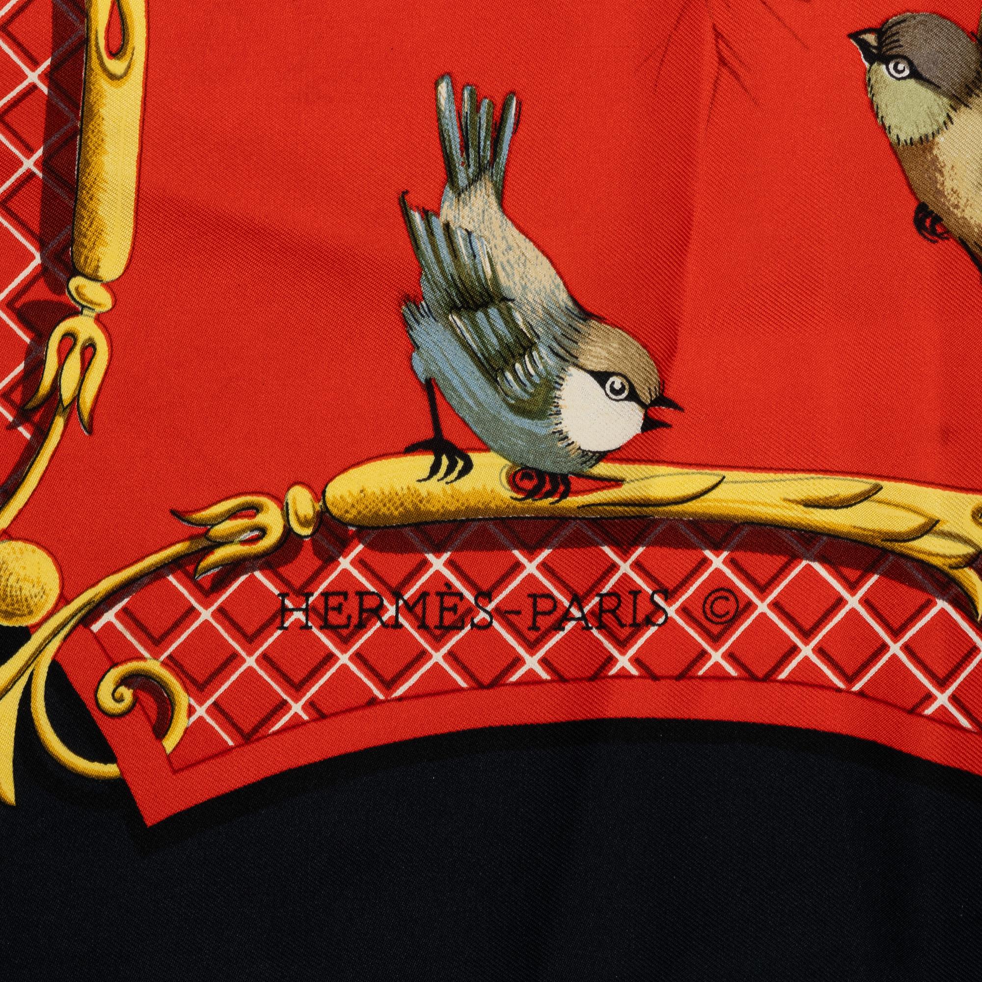 Hermès, scarf, "La Clé des Champs".