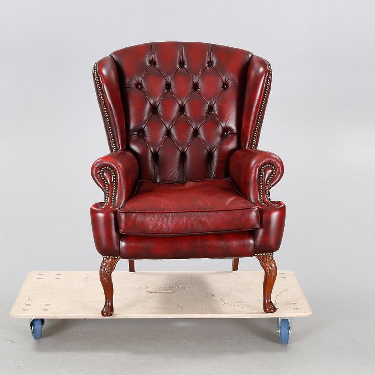 FÅTÖLJ, engelsk stil, 1900-talets andra hälft.