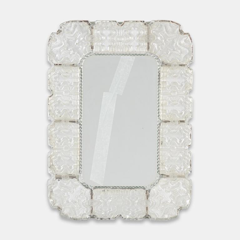 Carl Fagerlund, spegel, Orrefors, 1900-talets andra hälft.