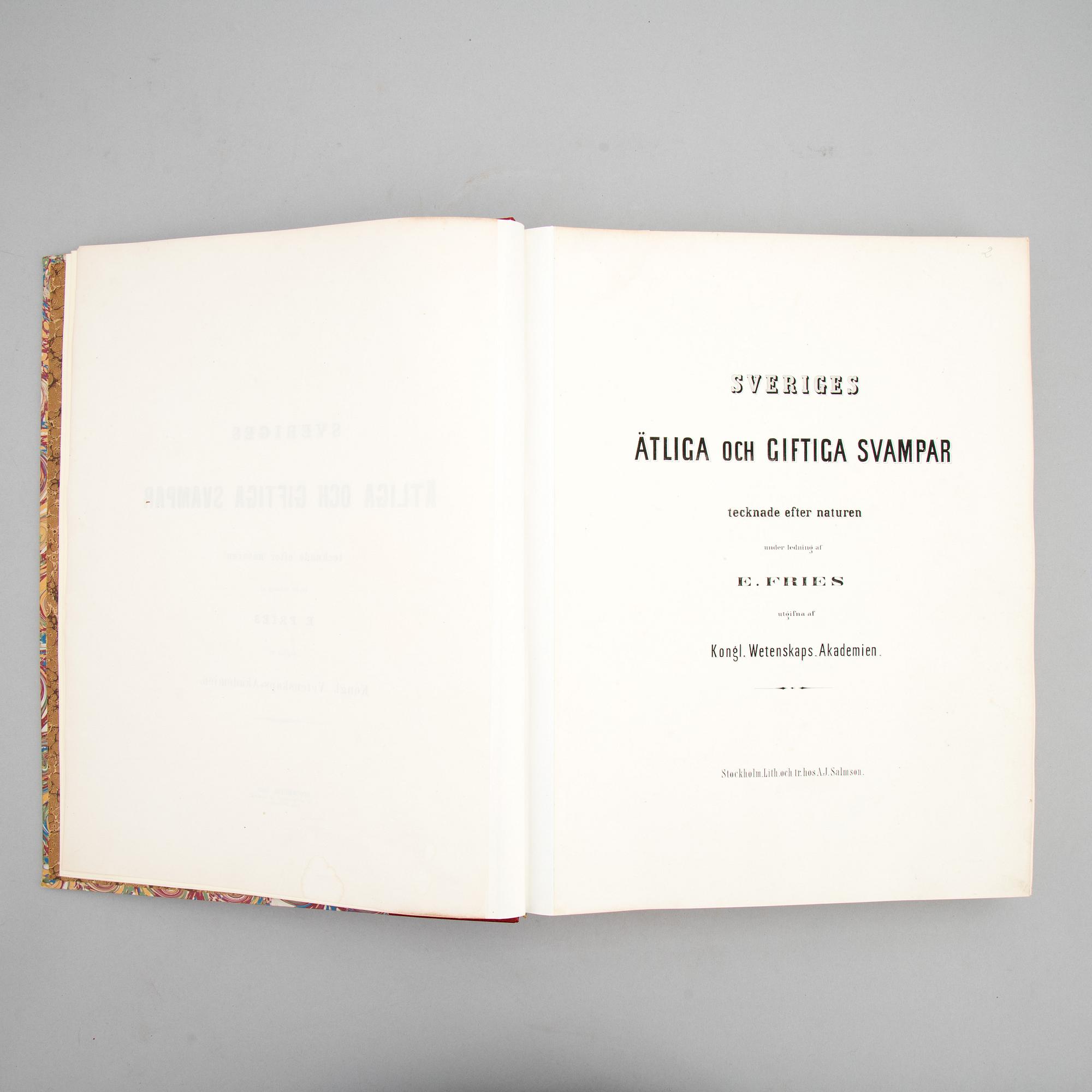 With 94 large chromolithographs of mushrooms.