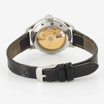 Bernhard H. Mayer, Sphere of Silence Coin Watch, wristwatch, 33.5 mm.