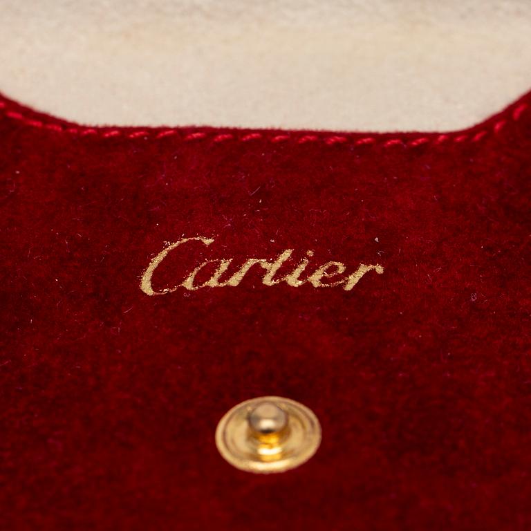 Cartier, ring, "Trinity", 18K guld i tre färger.