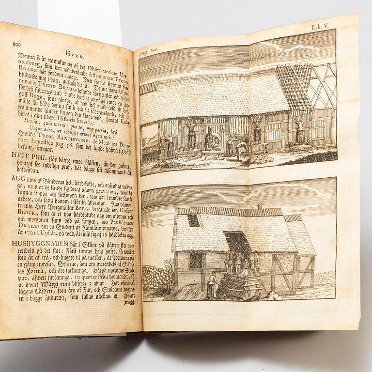 BOK, "Skånska resa", Carl von Linné, Stockholm 1751.