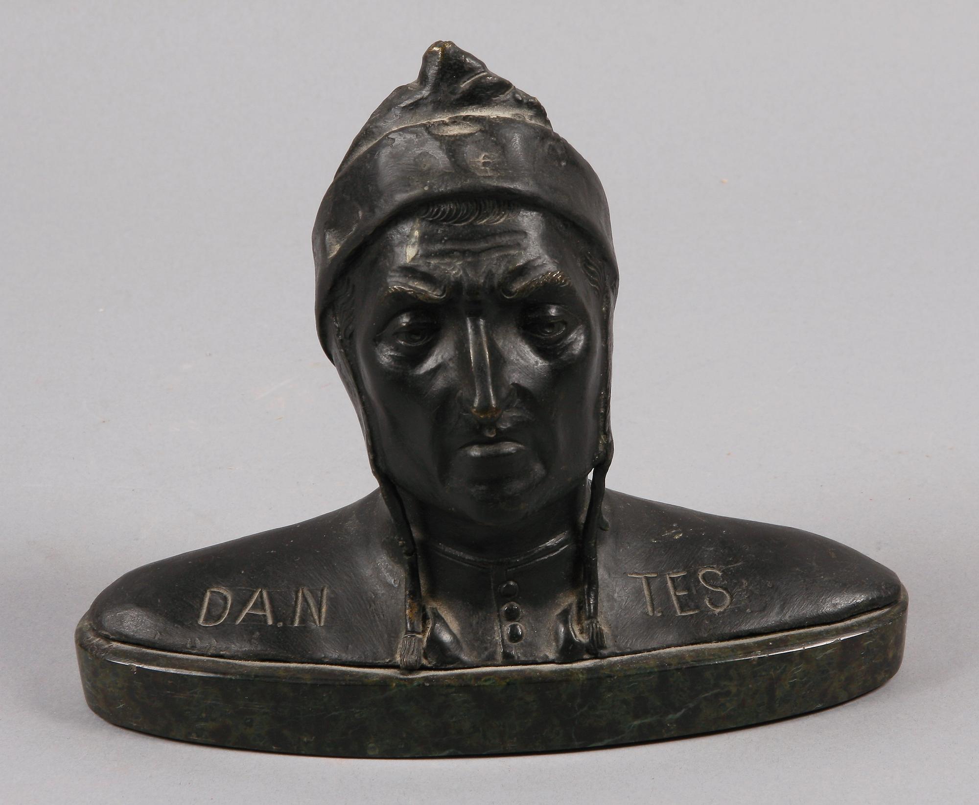 OKÄND KONSTNÄR, skulptur, brons. 1900-talets början.