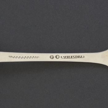 MATSKEDAR, 2 st, silver, Berlin och Königsberg, Tyskland, 1700-talets andra hälft/1800-talets första hälft.