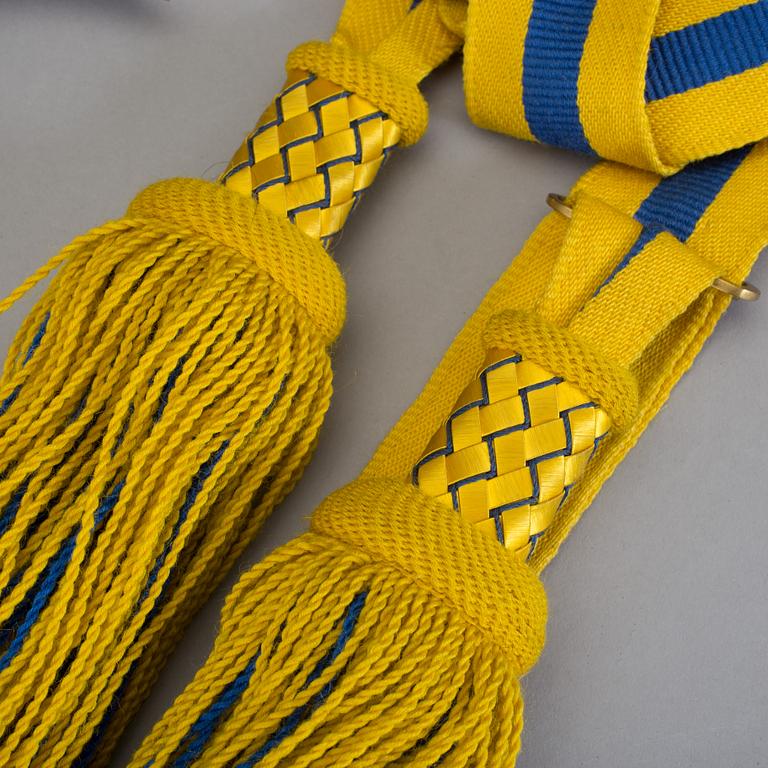 PARTI MILITARIA, 6 delar, Sverige, 1800-tal.