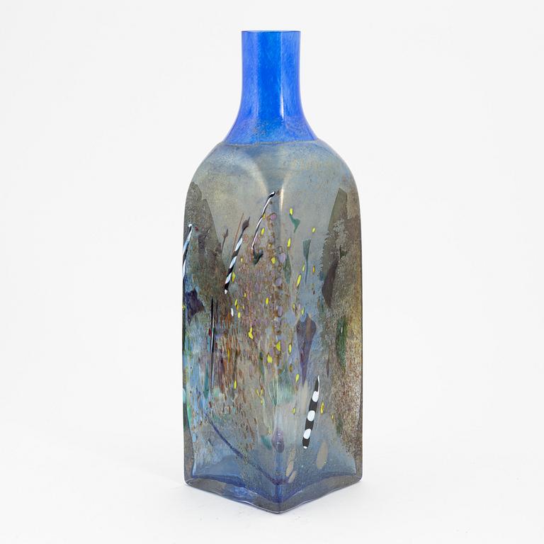 Bertil Vallien, a glass vase, Kosta Boda, 1991.