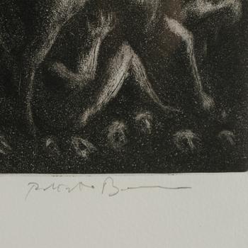 ROBERTO BARNI, etsning, signerad och numrerad 1/25.