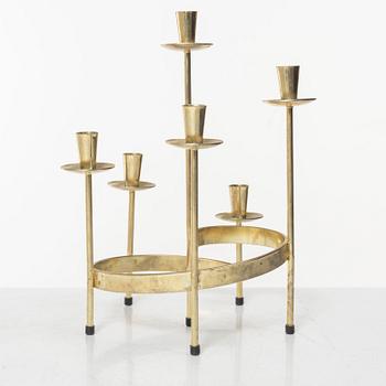 Harry Boström, kandelabrar, 7st, "Spiral", Bo Svensk.