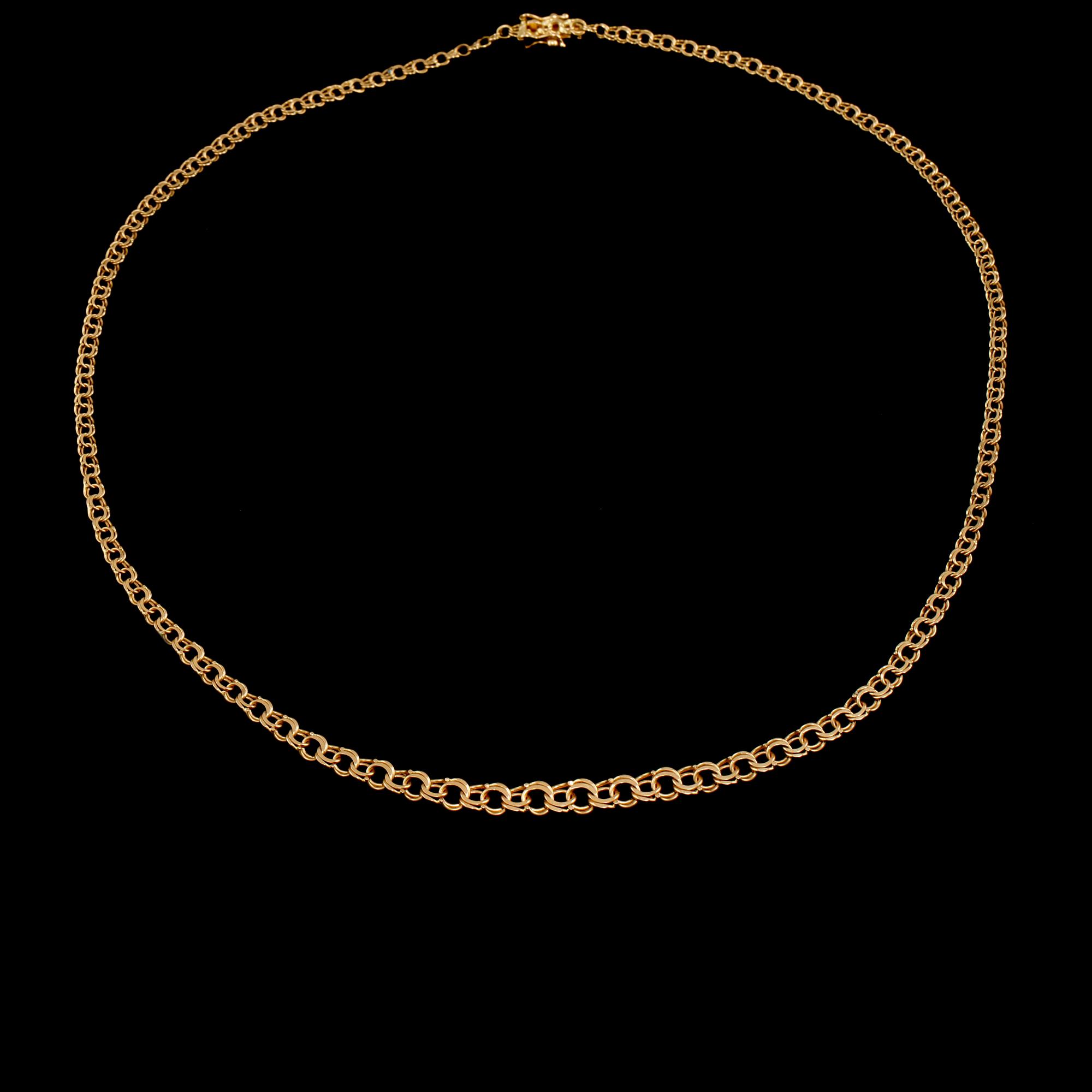 HALSLÄNK, 18K guld, NSE, Köping, 1996. Vikt 10,1 gram.