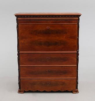 CHIFFONJÉ, senempire, 1800-talets mitt.