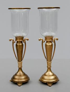 LJUSSTAKAR, 1 par, 1900-tal.