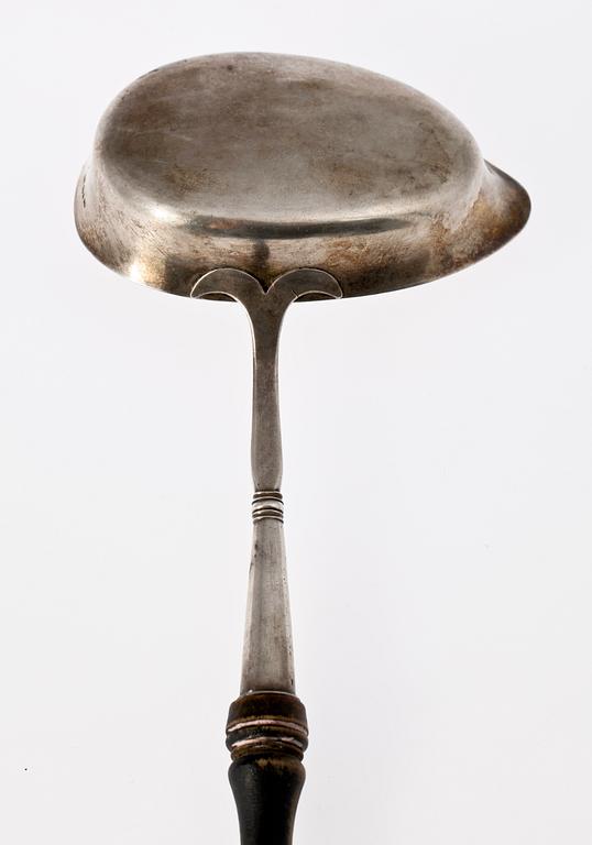 SOPPSLEV, silver, Carl Olof Holm, Norrköping, 1864.