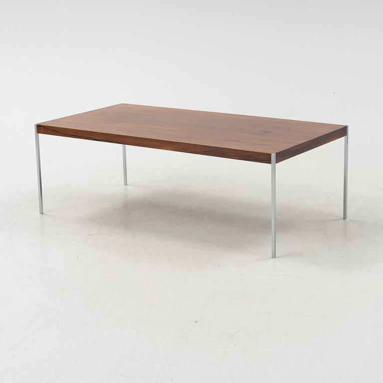 Uno & Östen Kristiansson, a rosewood veneered coffee table, Luxus, Vittsjö, 1960's.