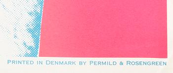 RICHARD BERNSTEIN, "Beatles" Nude Print, tryckt av Permild & Rosengren, Danmark, 1968.