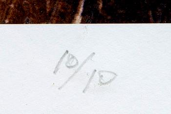 Jorge Castillo, a signed, dated and numbered pigment print.