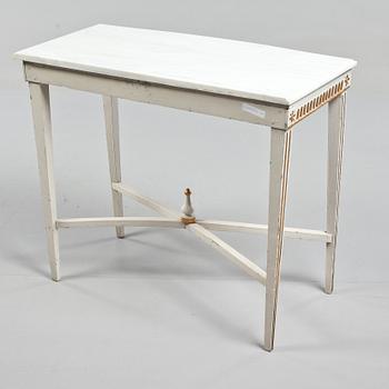 KONSOLBORD, sengustavianskt/sengustaviansk stil, 1800-tal.