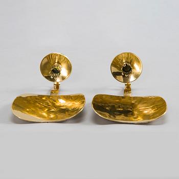 Veikko Huotari, a pair of mid-20th century wall sconces.