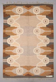 Ingegerd Silow · MATTA, rölakan, signerad IS, Ingegerd Silow. 280 x 195 cm.